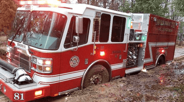 Firetruck off road recovery