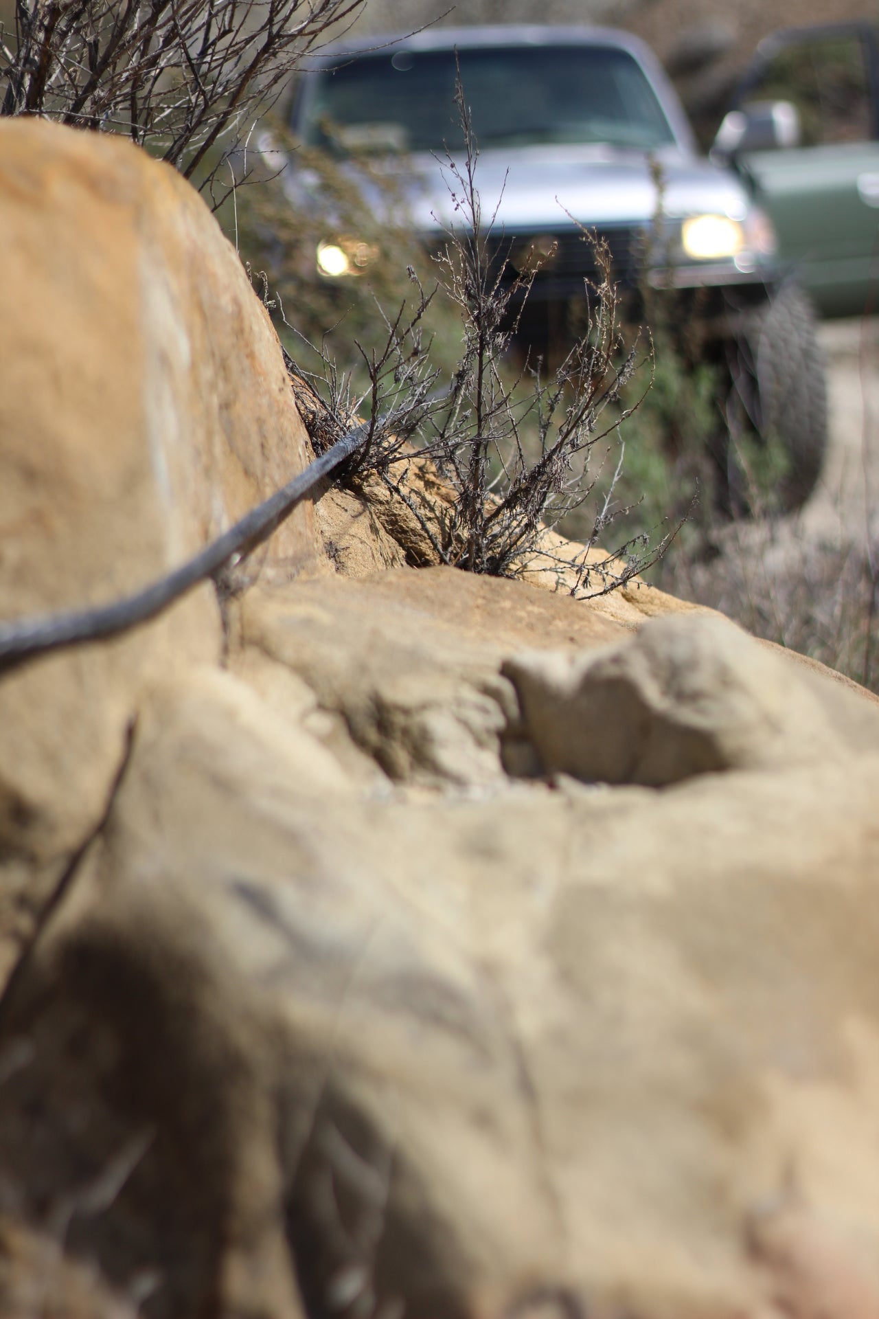 Synthetic Armored Winch Line 90ft