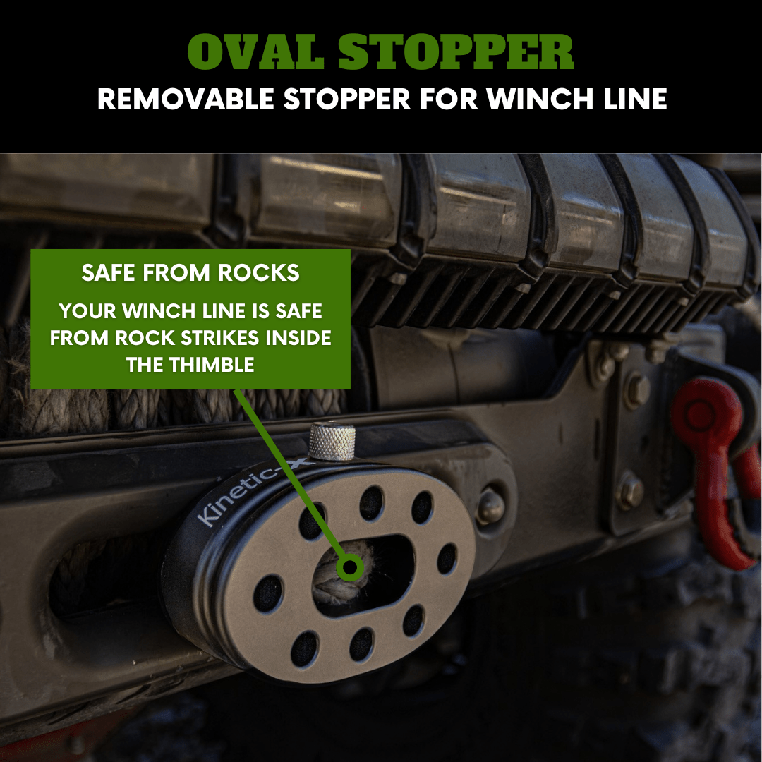 Oval Winch Line Stopper