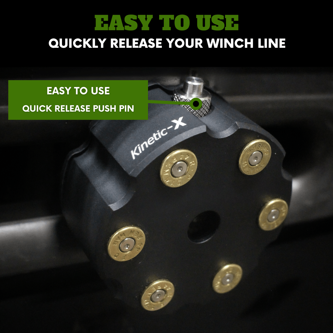 winch line stopper quick release